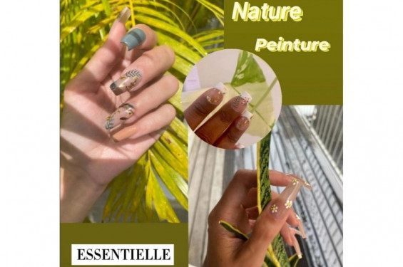 Nail art : la nature s’invite sur vos ongles
